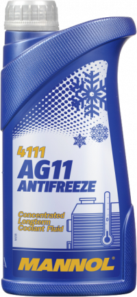 Mannol 4111 Antifreeze AG11 Longterm -75 blue (синий) 1 Л
