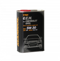 7701 OEM for Chevrolet Opel  5W-30 SN/SM/CF 1л MET