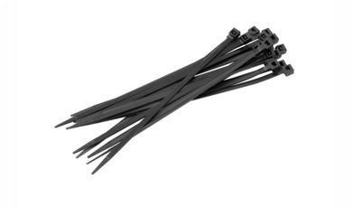Cable Ties Black 4x300 ЧЕРНЫЕ (Пластиковые хомуты)