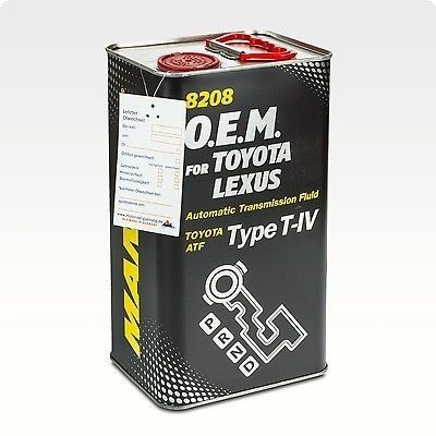 ATF T-IV 8208 OEM for Toyota Lexus  4л Metal