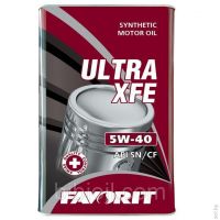 Ultra XFE 5W-40 API SN/CF FAVORIT  5л Metal