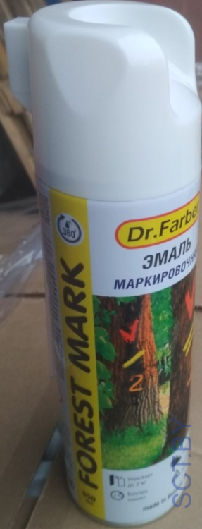 MAV эмаль-аэрозоль маркировочная Dr.Farber Forest Mark Smart флуоресцентная оранжевая 650мл