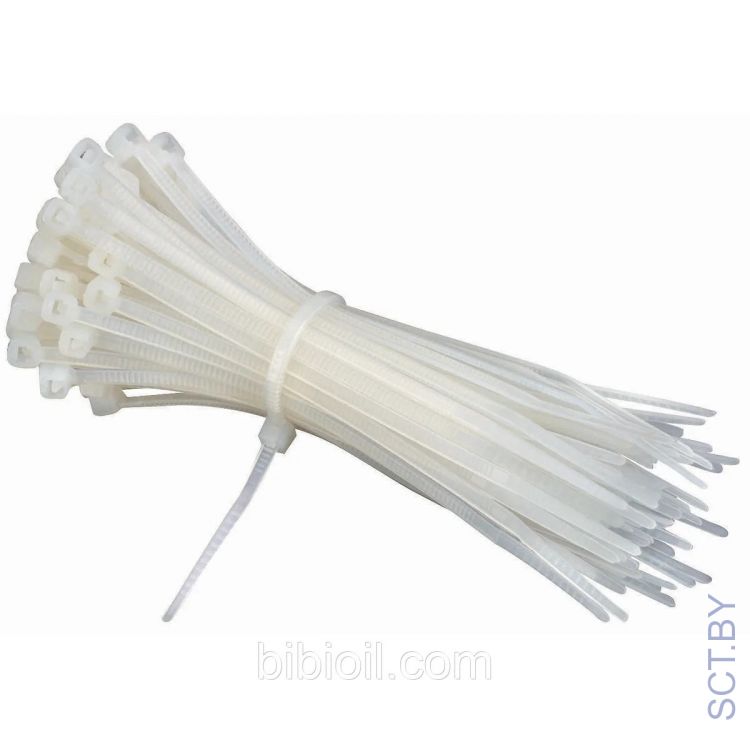 Cable Ties  3.6x150 (Пластиковые хомуты) Белые по 100шт в упаковке
