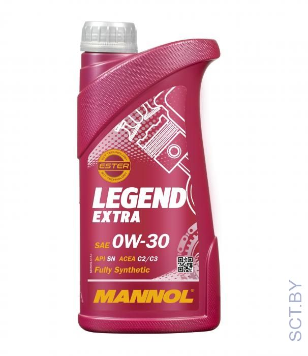 MANNOL 7919 Legend Extra 0W-30 API SN ACEA C2/C3 1л.