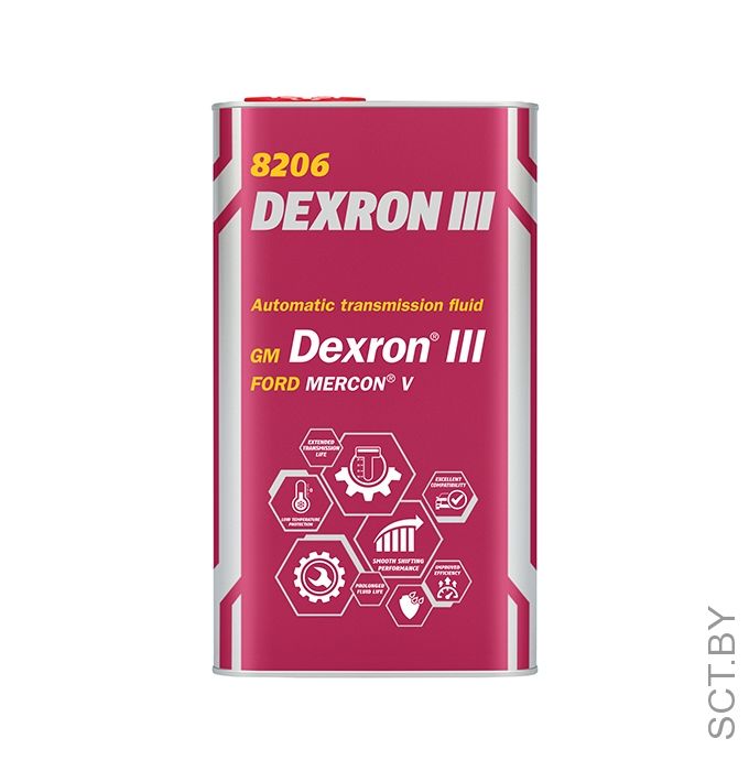 ATF Dexron III Automatik Plus 4л METAL