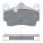 SP 276 тормозные колодки скидка -50%