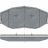 SP 281 PR тормозные колодки