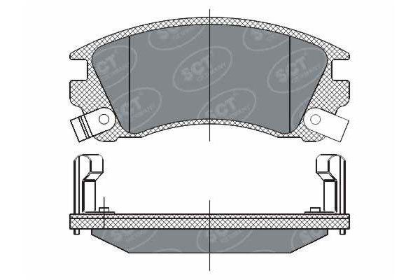 SP 284 тормозные колодки