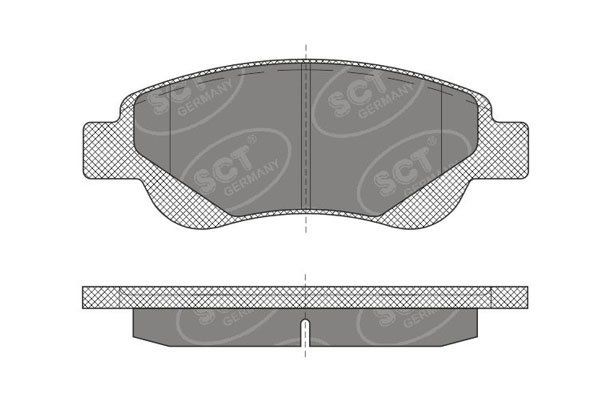 SP 609 PR тормозные колодки
