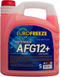Antifreeze EUROFREEZE AFG 12+ -35C 4.7 кг КРАСНЫЙ