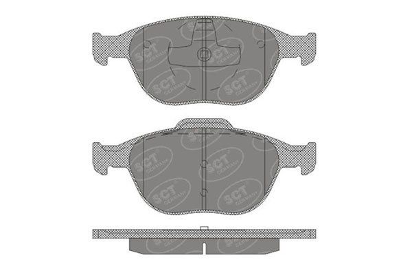 SP 625 PR тормозные колодки