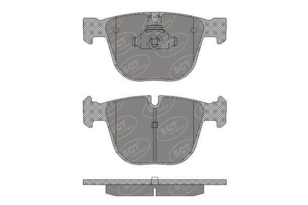 SP 627 PR тормозные колодки