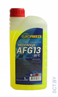 Antifreeze EUROFREEZE AFG 13 -35C  1кг ЖЕЛТЫЙ