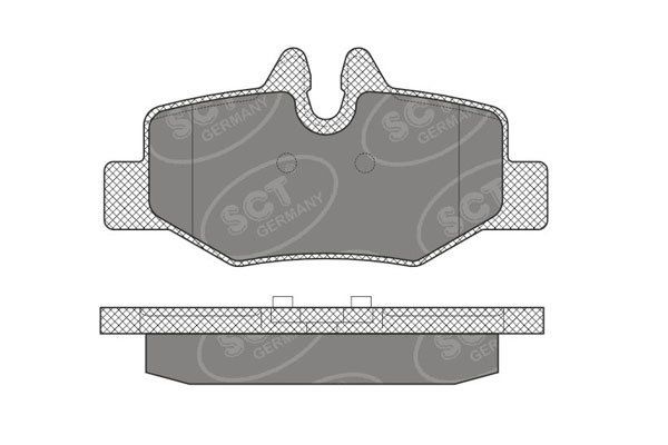 SP 642 PR тормозные колодки