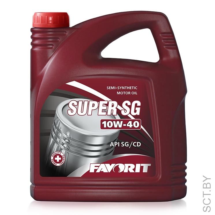 SUPER SG 10W-40 API SG/CD  4.5л.