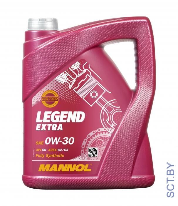 MANNOL 7919 Legend Extra 0W-30 API SN ACEA C2/C3 5л.
