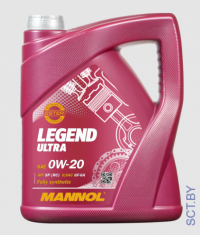 MANNOL 7918 Legend Ultra 0W-20 API SN Plus RC 20л ESTER синтетическое моторное масло
