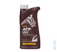 MANNOL MN8222 ATF ULV ультранизковязкое (ultra-low viscosity) трансмиссионное синтетическое масло 1л
