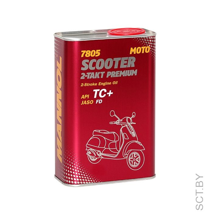 2-Takt Premium Scooter 7805 1л Metal (красное)