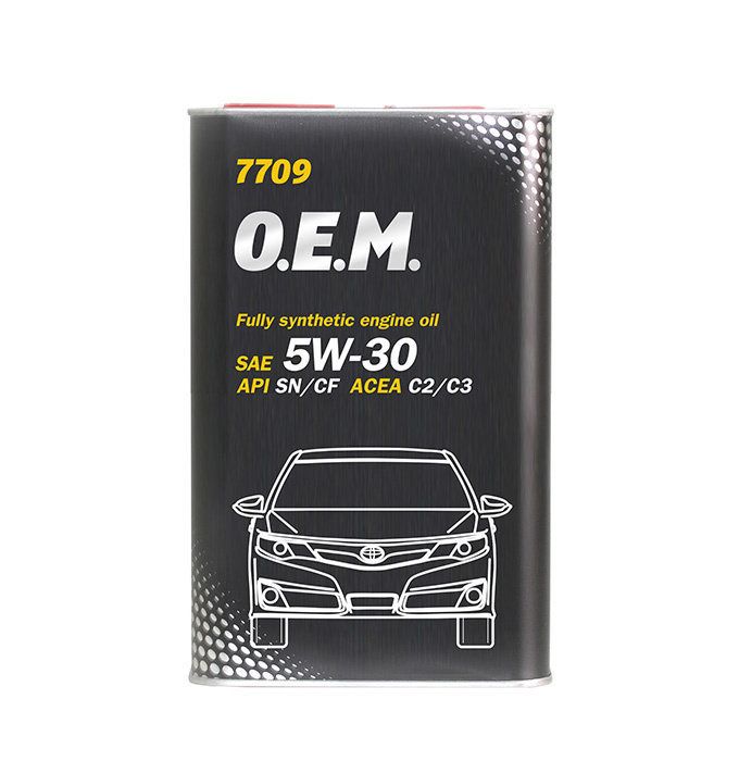 7709 OEM for Toyota Lexus 5W-30 SM/CF   1л. METALL